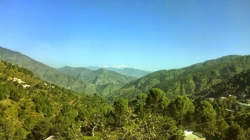 One day I will be there... The Himalayas - a distance view from the valleys of Chamba, Uttarakhand