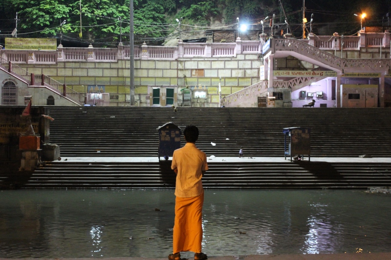 Har ki pauri - The famous ghat on the banks of the Ganges in Haridwar